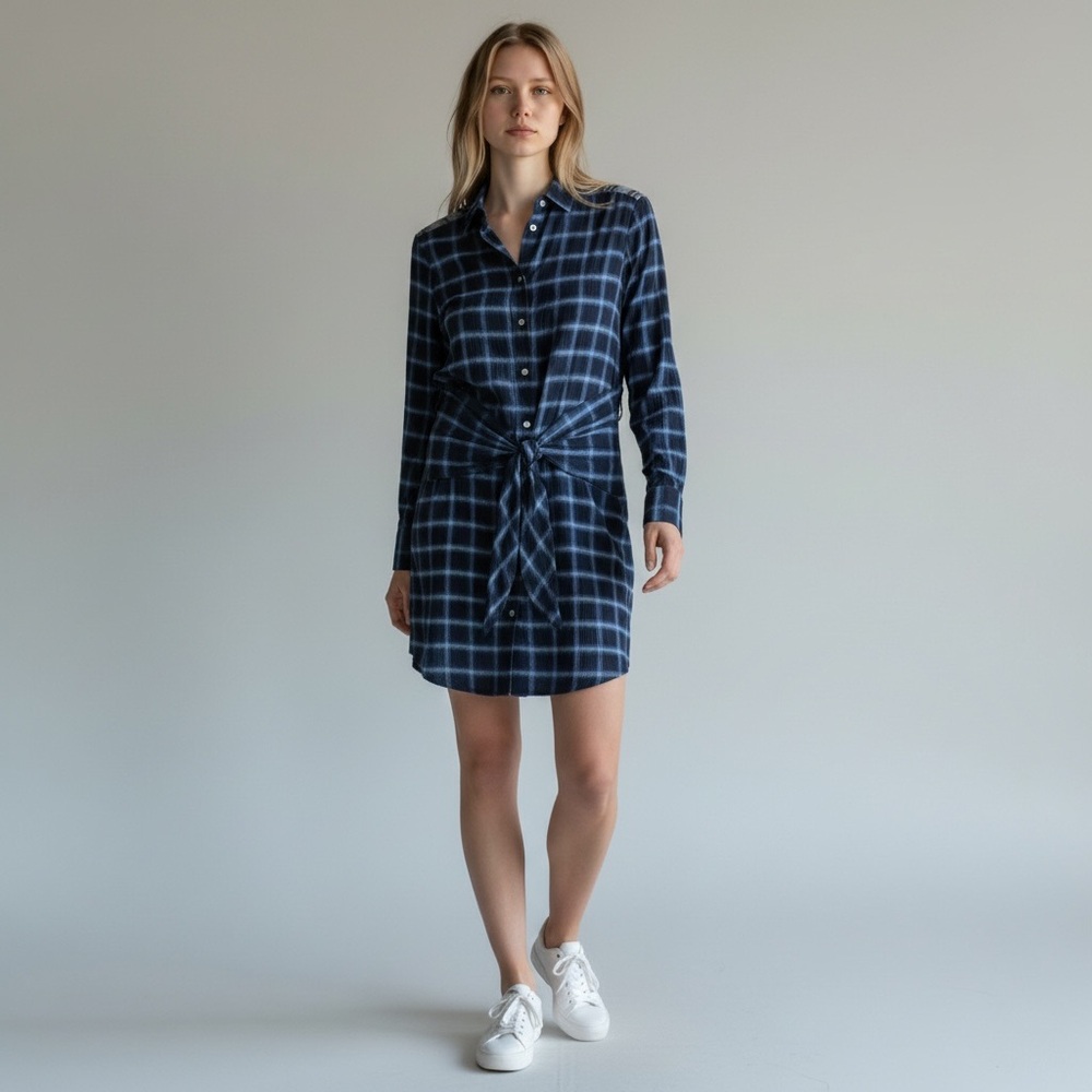 RAG & BONE JEAN 'Sadie' cotton shirt dress size: S